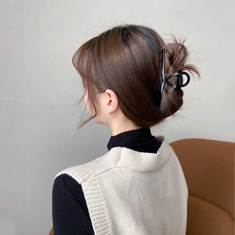 Заколка для волос с изысканным захватом головной убор заколка Южная Корея