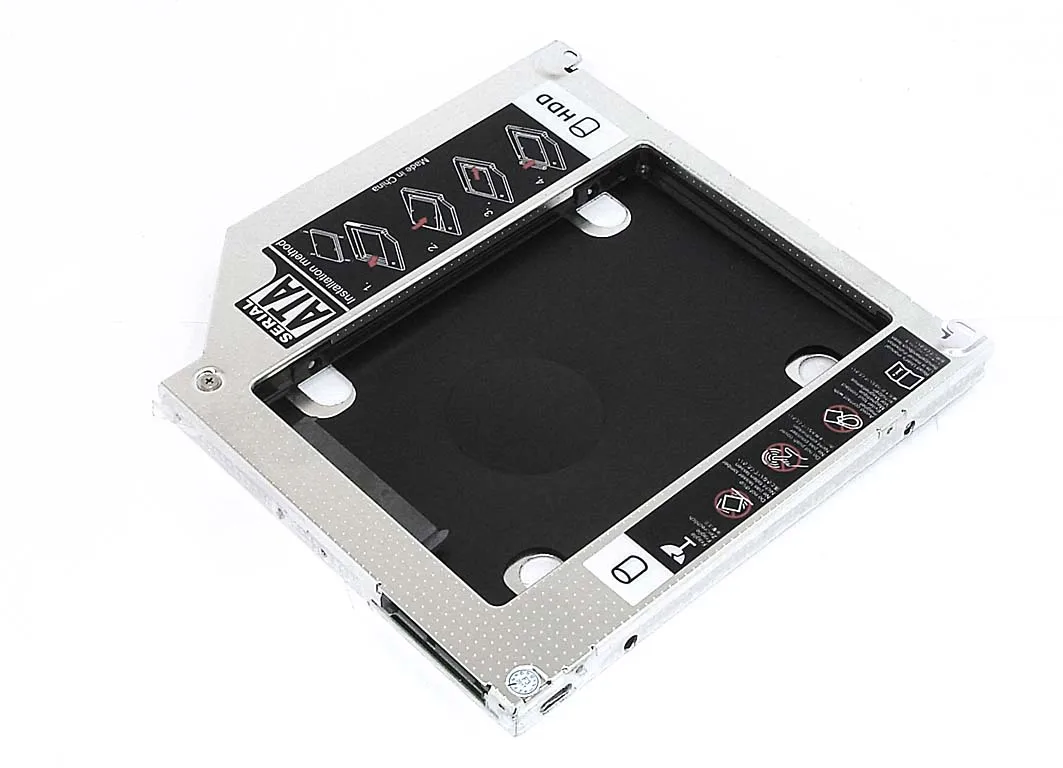 Переходник дополнительного HDD кредл в отсек CD/DVD SATA 9.5 mm для MacBook | Компьютеры и офис