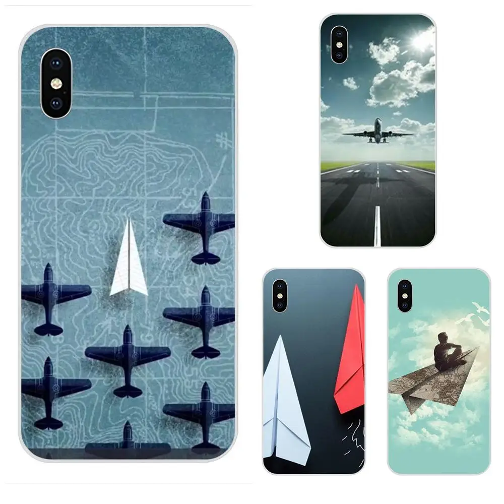 Простой бумажный самолет мечты для Xiao mi 3 4 4C 4i 5 5s 5X6 6X8 SE Pro Lite A1 Max x 2 Note Мягкий