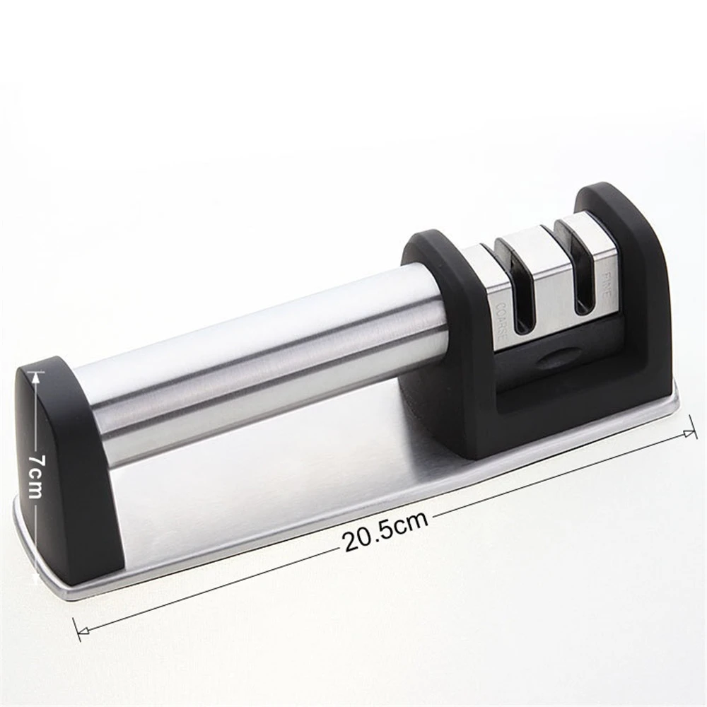 3-ступенчатая точилка для ножей профессиональный кухонный точильный камень с