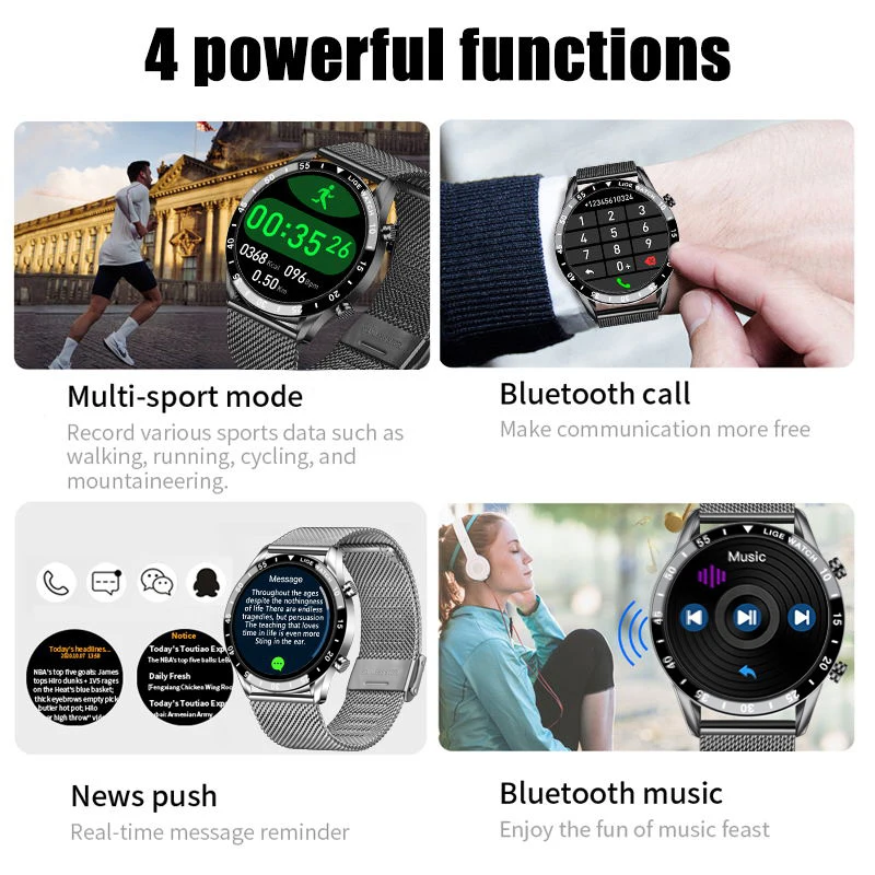 lige 2021 new smart watch men full touch screen sports fitness watch ip68 waterproof bluetooth for android ios smartwatch mens free global shipping