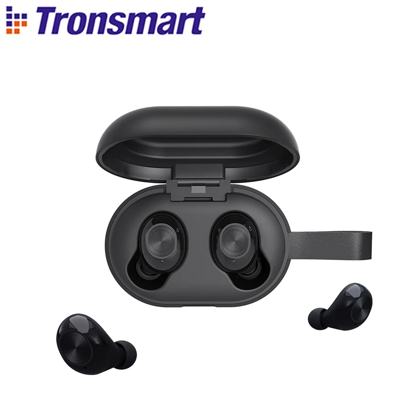 Оригинальный Tronsmart Spunky Beat Bluetooth 5 0 наушники TWS вкладыши Поддержка APTX с QualcommChip