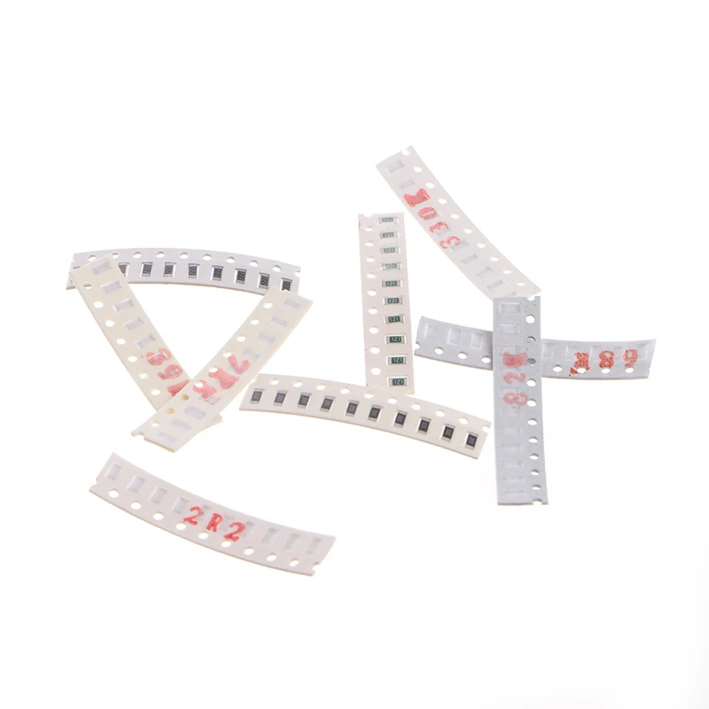640 шт. DIY 1206 SMD 64 значения 1 Ом ~ 10 МОм комплект резисторов в ассортименте 5%