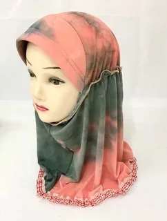 Мусульманская шаль для девочек хиджаб детей размер: От 0 до 6 лет 2019 | Тематическая