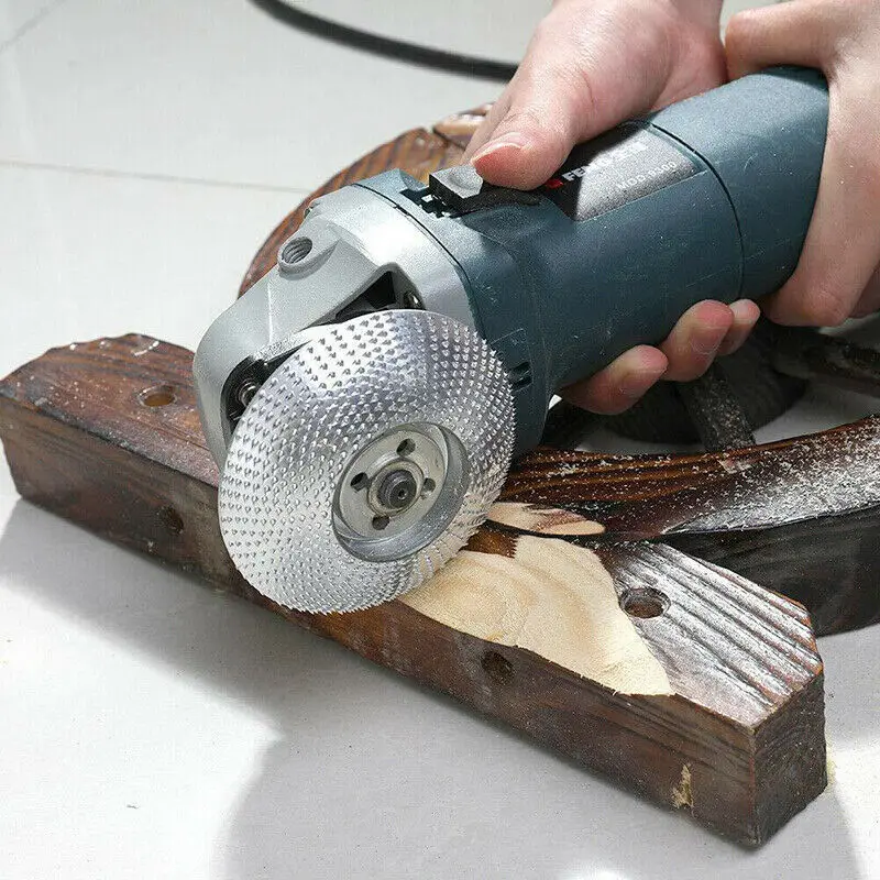 

Angle Grinder Carving Rotary Disc Tool Tungsten Carbide Grinding Wheel Disc Sanding Wood Tool Abrasive 5/8 inch Bore