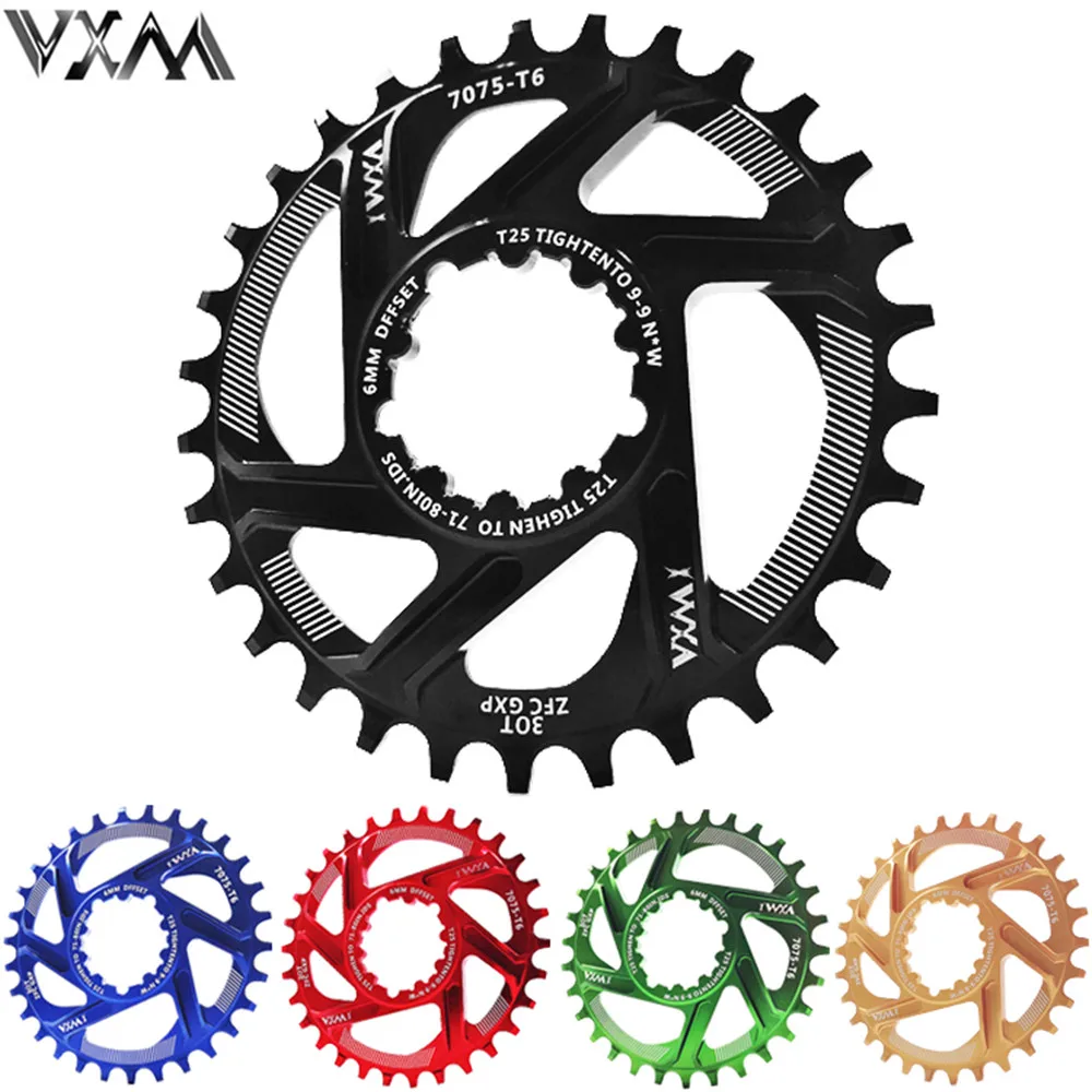 VXM велосипедная Звездочка 30T узкая широкая звезда для GXP XX1 X9 XO X01 CNC AL7075 детали