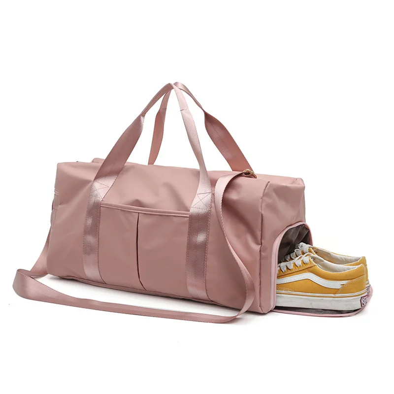 

New Large Travel Bag Women Cabin Tote Bag Handbag Nylon Waterproof Shoulder Bag Women Weekend Gym Female Bag