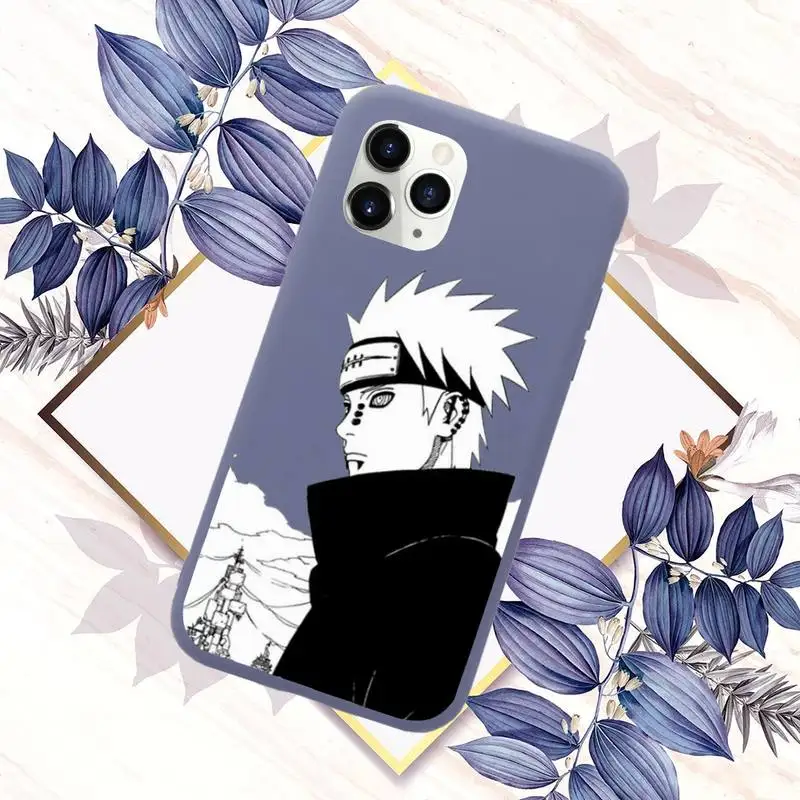 

Cartoon naruto Phone Case Candy Color for iPhone 11 12 mini pro XS MAX 8 7 6 6S Plus X SE 2020 XR