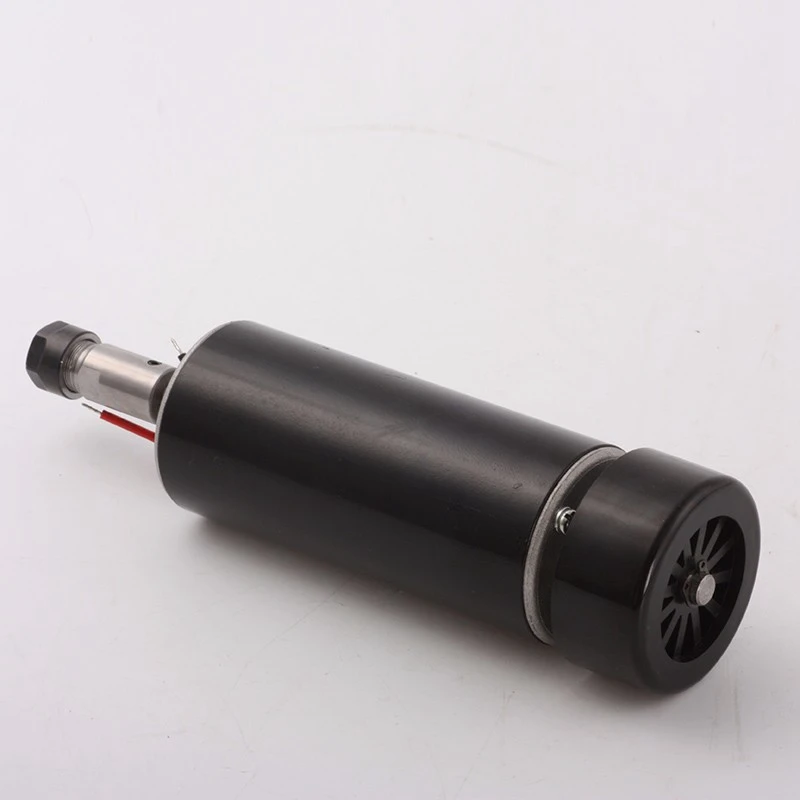 New Cnc Spindle 500W Air Cooled Spindle Motor Er11 Collet Dc 0-100V Router 52Mm for Drilling Milling Machine Tools