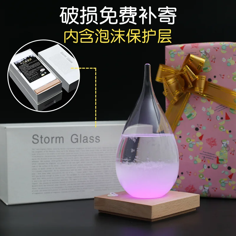 Прогноз погоды из хрустального стекла в форме груши Декор Рождество новогодний