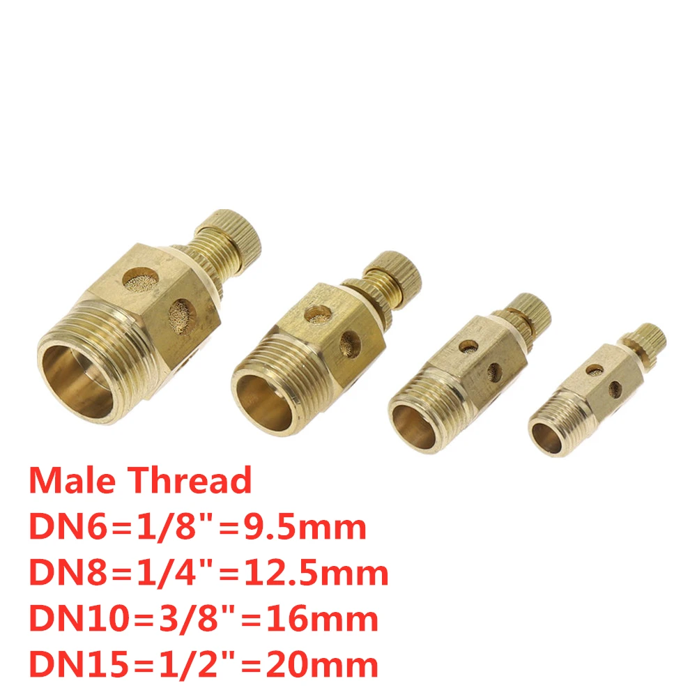 Sll пневматический латунный для глушителя выхлопного звука дроссельной заслонки