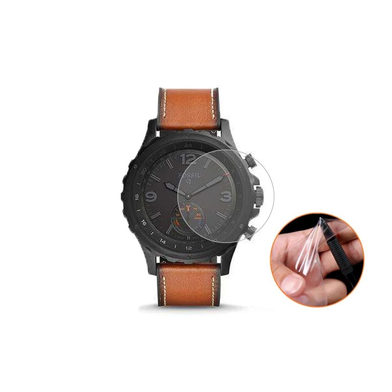 Мягкая пленка для смарт часов Fossil Q Nate FTW1115 5 шт.|Смарт-аксессуары| |