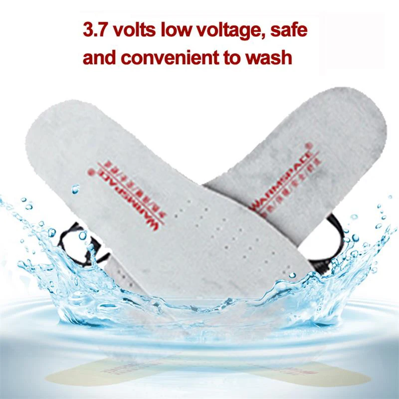 Стельки с подогревом и аккумулятором электрические подогреватели для ног