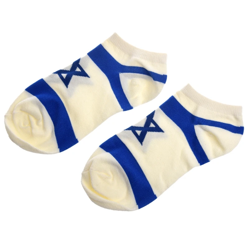 

Пара стильных мужских носков со звездами и флагом Израиля