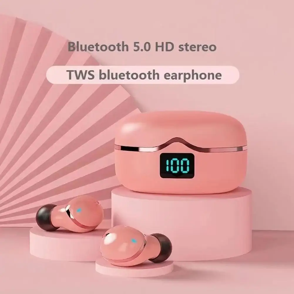 

Bluetooth-гарнитура, миниатюрные бинауральные стерео наушники-вкладыши с шумоподавлением, тонкие наушники