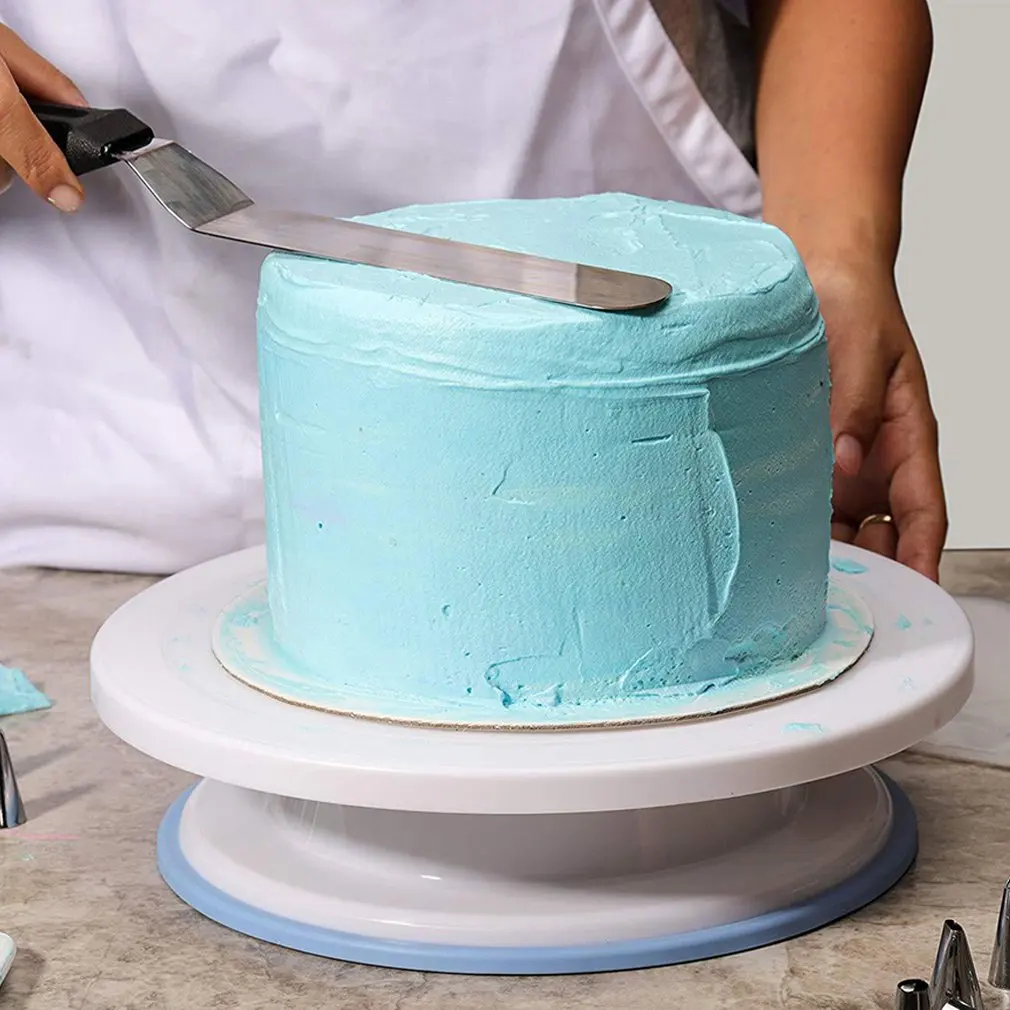 Инструменты для выпечки круглый стол украшения торта плоский пластиковый