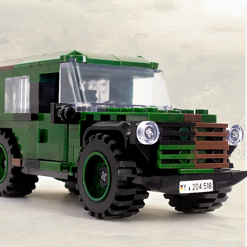 Набор строительных блоков Xingbao немецкая Серия военной армии 192 шт. 1:30 лкв Leight WOLF GL