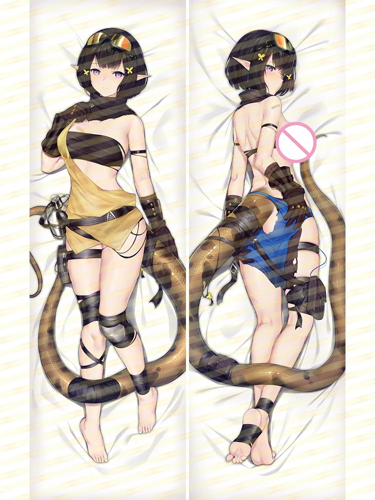 

Original eunectes arknights Dakimakura sexy anime girl body pillow cover pillowcase