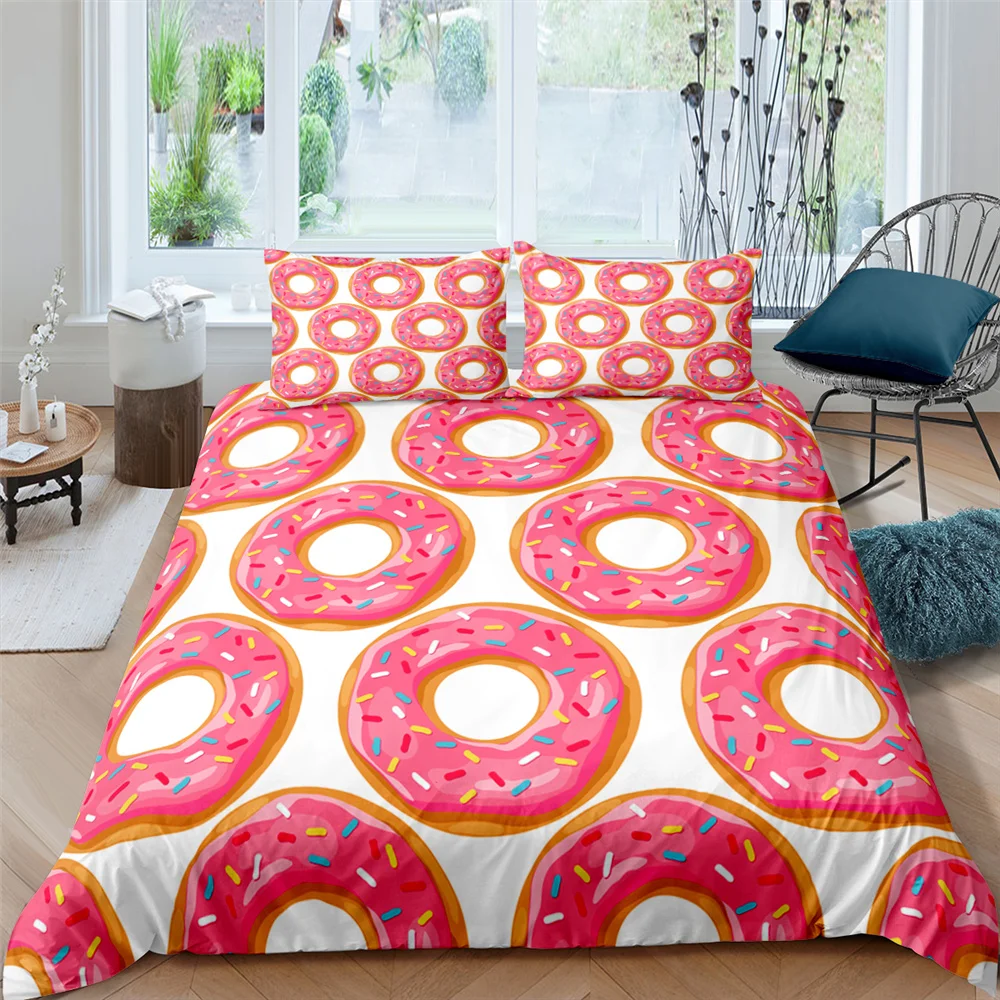 

Nonuts Pattern Cute Bedding Set 3D Printed Duvet Cover Bedclothes 2/3pcs Home Textiles Luxury High Quality Bedspread Queen Size