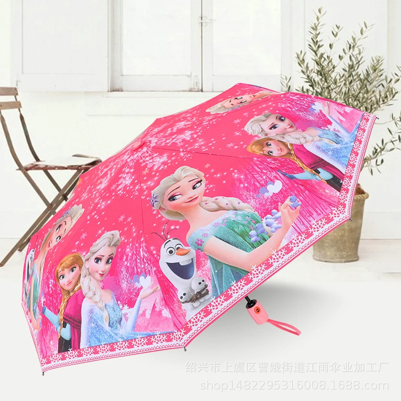 Зонтик Тройной с человеком-пауком Disney мультяшный детский зонтик защитой от