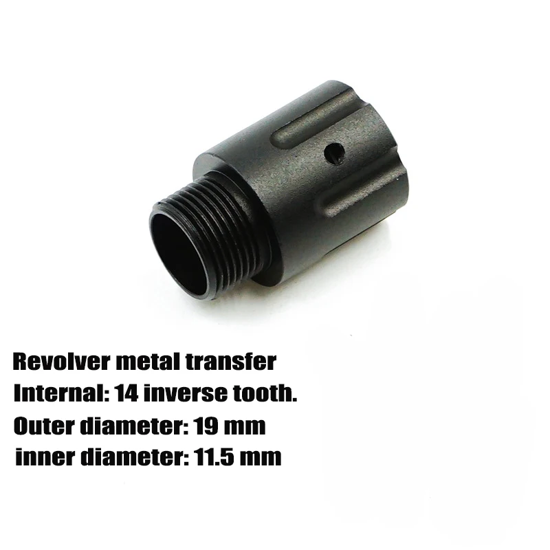 

Outdoor Activity CS Water Bullet Gun Reduction Muffler Decoration Refitted Finished Accessories Front Tube MI99