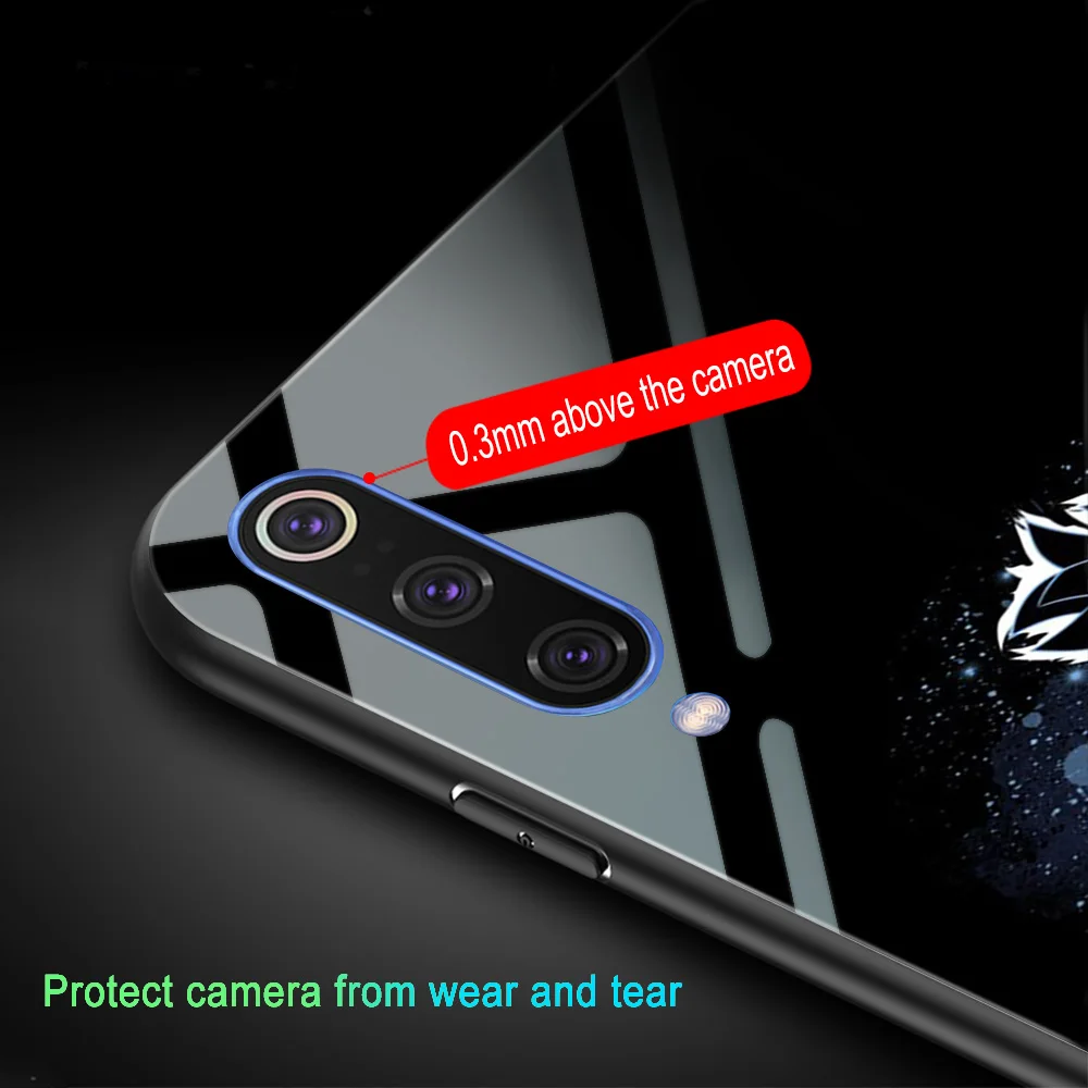 Ciciber чехол для телефона Red mi Note 8 7 6 5 Pro Plus Funda Xiaomi 9 9T A2 6X X 2 2S PocoPhone F1 стеклянный Dragon Ball