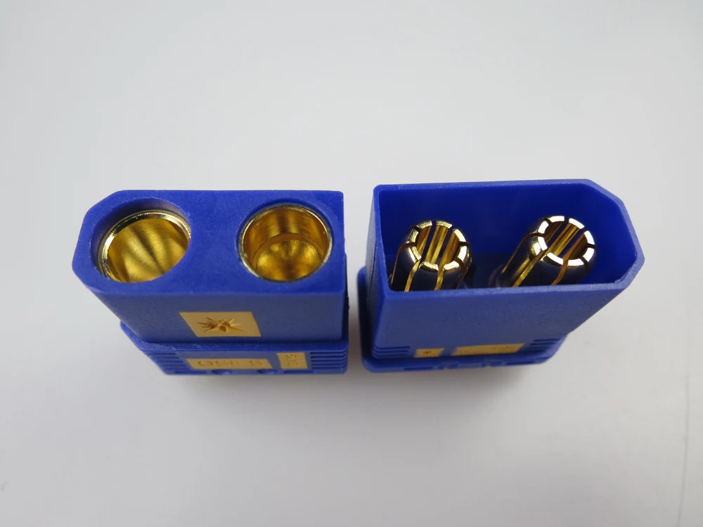 5 пар QS8-S conector de Bateria resistente Anti-Chispa dorado enchufe corriente grande para RC model coche Drone | Игрушки и хобби