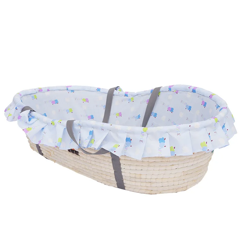 Кукурузная тканая детская корзина спальная кровать защита для кроватки