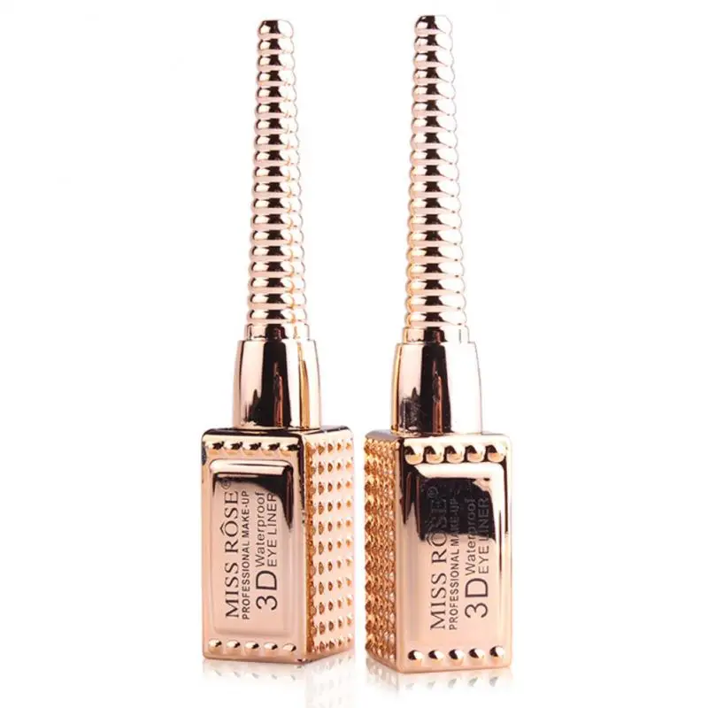 Жидкая подводка для глаз черная стойкая Водостойкая Подводка карандаш макияжа