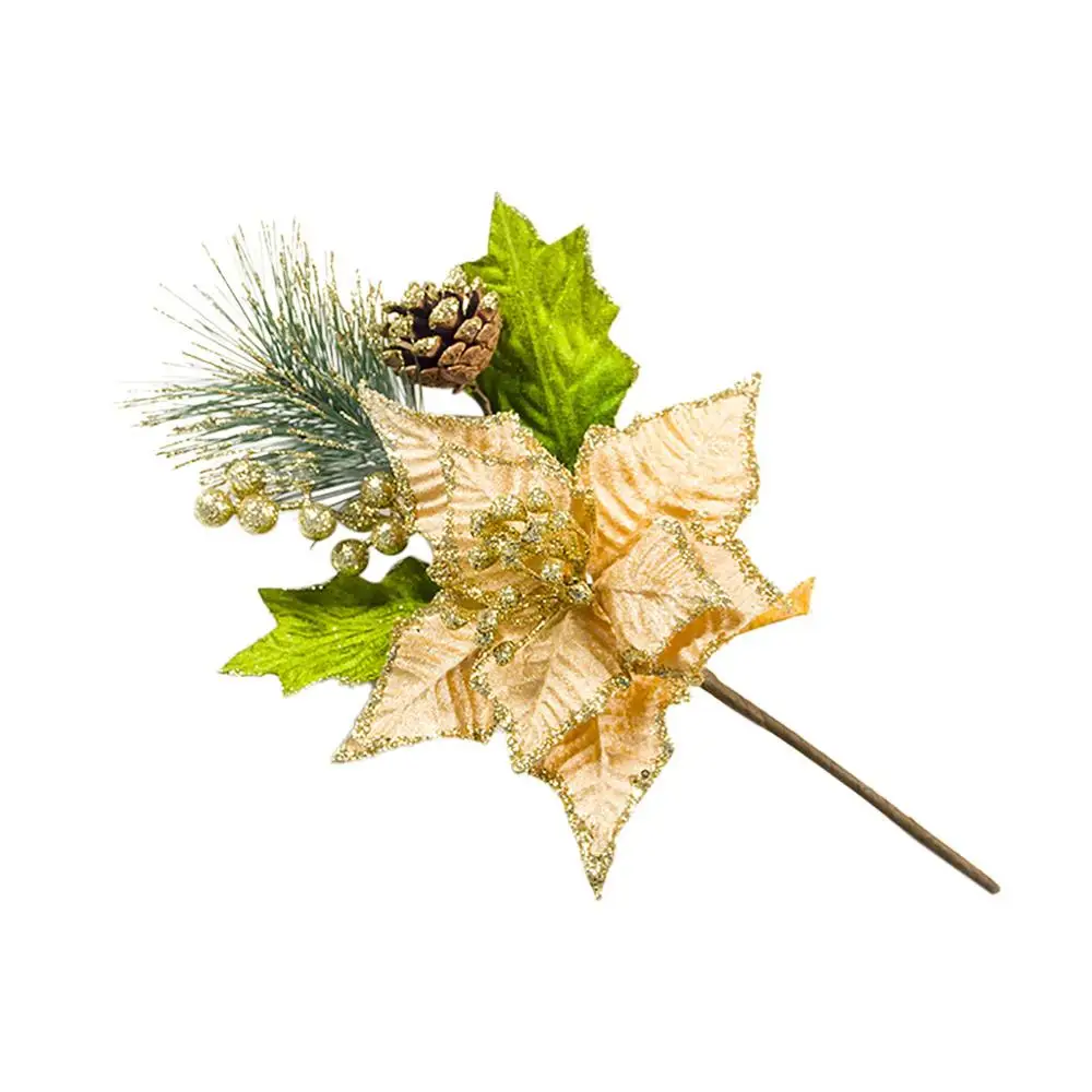 Christmas tree decoration supplies simulation pine needle ornament hanging on the wedding FC | Дом и сад