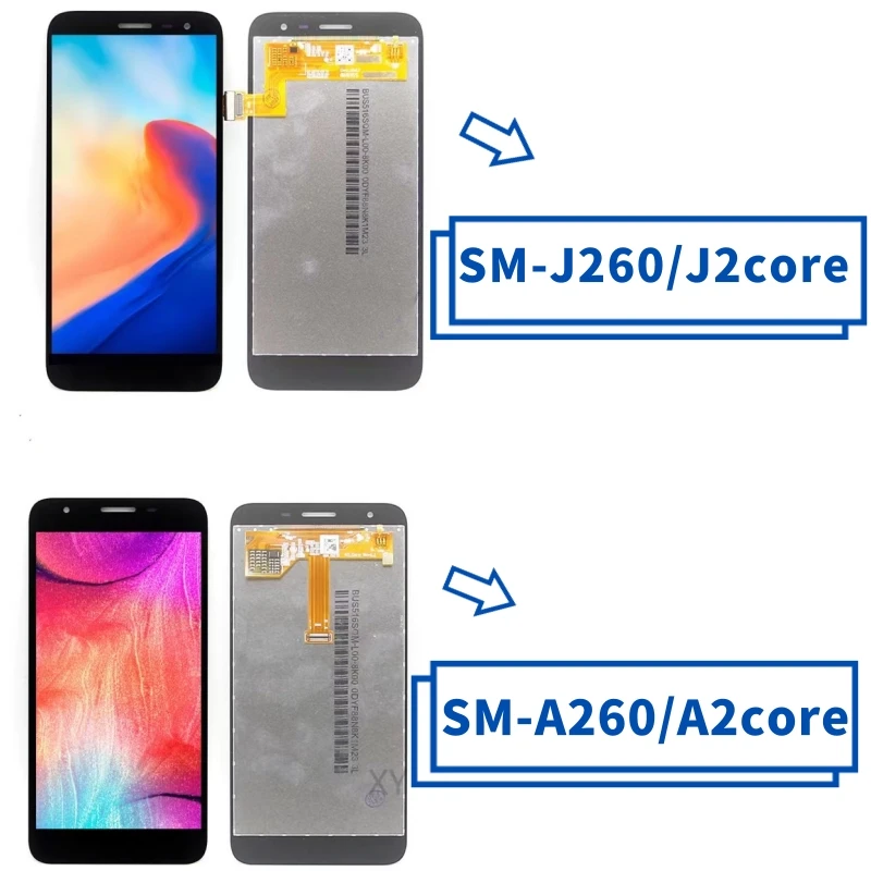 

Оригинальный ЖК-дисплей для Samsung Galaxy A2 Core A260 ЖК-дисплей сенсорный экран дигитайзер в сборе для Samsung J260 J2 Core Lcd