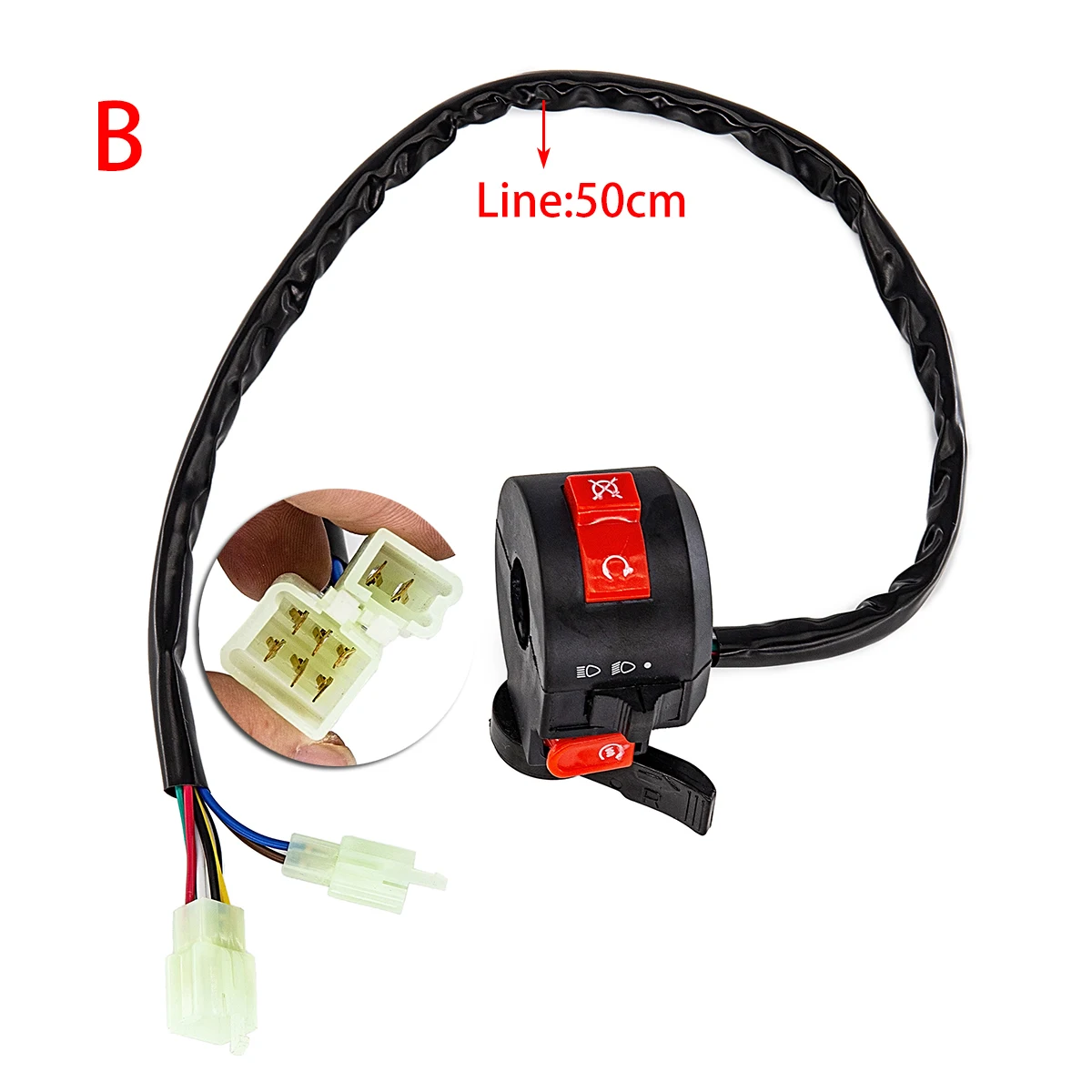 22mm Motorcycle Switches Motorbike Horn Button Turn Signal Electric Fog Lamp Light Start Handlebar Controller Switch | Автомобили и
