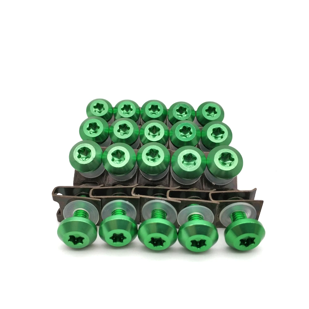 Универсальные винты для обтекателя мотоцикла крепежные зажимы комплект