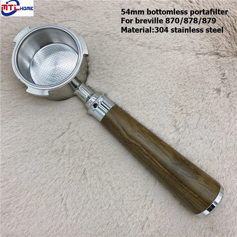 Портативный держатель для фильтра 54 мм шалфей Breville 870/878/879 с корзиной|Фильтры