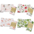 Одеяло детское из 70% бамбука и 30% хлопка, из муслина