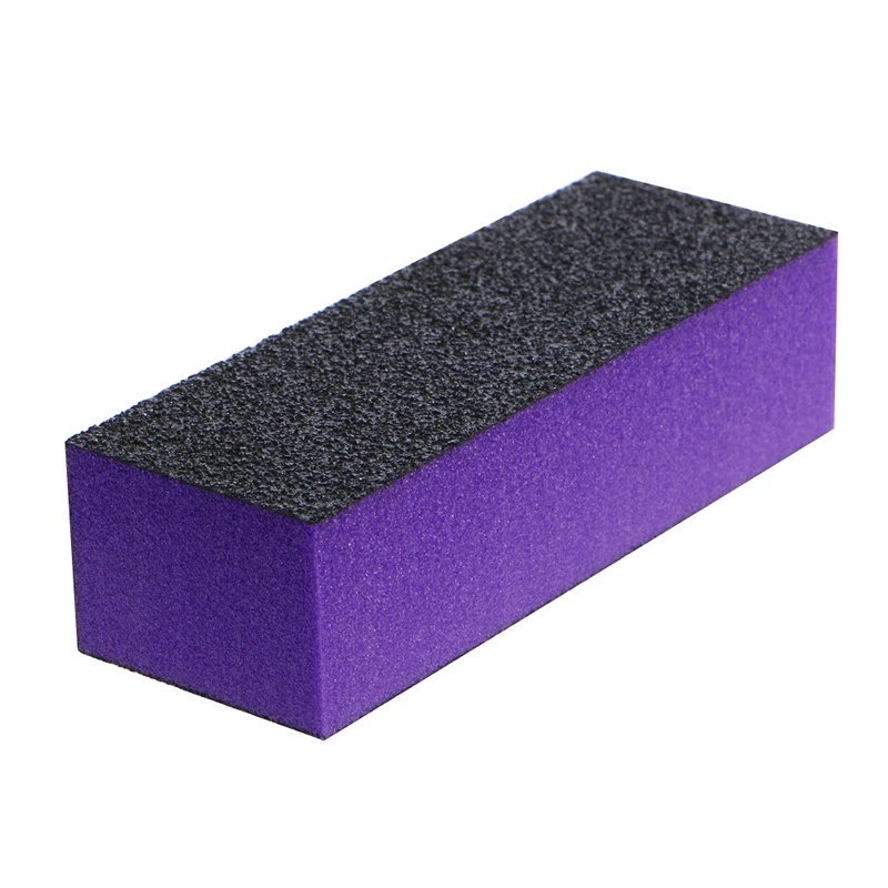

10 Pcs Black Purple Buffer Buffing Sanding Block Files Grit Nail Art Tool Set