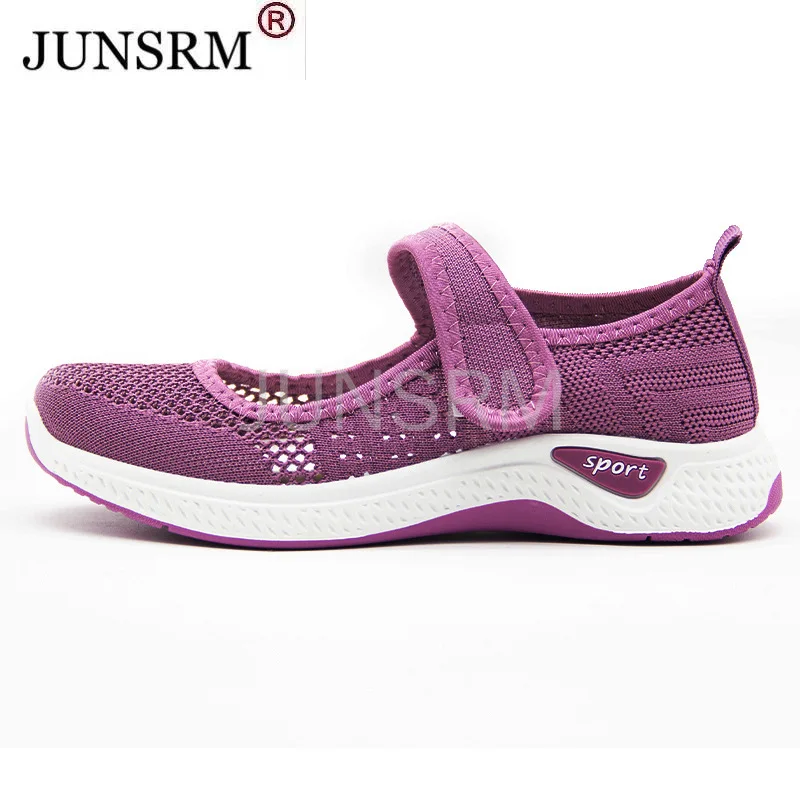 

New Women Flats 2021 Spring Summer Ladies Mesh Flat Shoes Women Soft Breathable Sneakers Women Casual Shoes Zapatos De Mujer