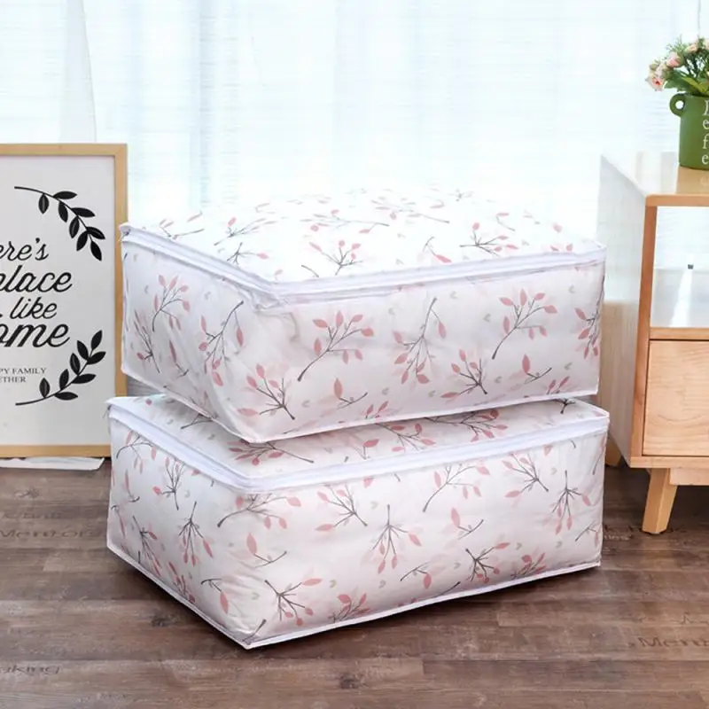 

Foldable Storage Bag Quilt Pillow Blanket Organizer Box Moisture-proof Dustproof Storage Pouch Clothing Sorting Bag Dropshipping