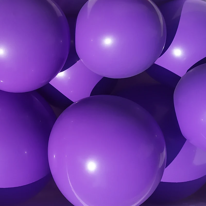 5/10/12/18/36inch Latex Balloons Noble Purple Ballon Baby Shower Decorations Wedding Room Proposal Engagement Decor Arch Balloon