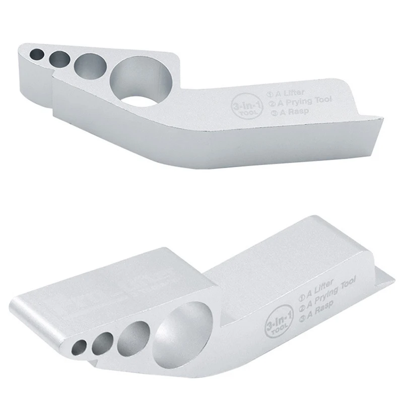 

1Pcs Door Board Lifter 3-in-1 Multifunctional Lifter Prying Tool Rasp Aluminum Alloy Door Lifter Drywall Sheet Lifting Tool