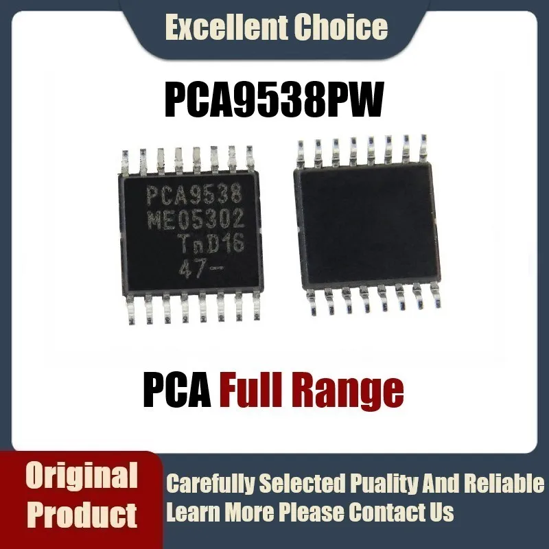 

10Pcs/Lot Original Authentic PCA9538PW PCA9538 Package TSSOP-16 Interface-I/O Expander
