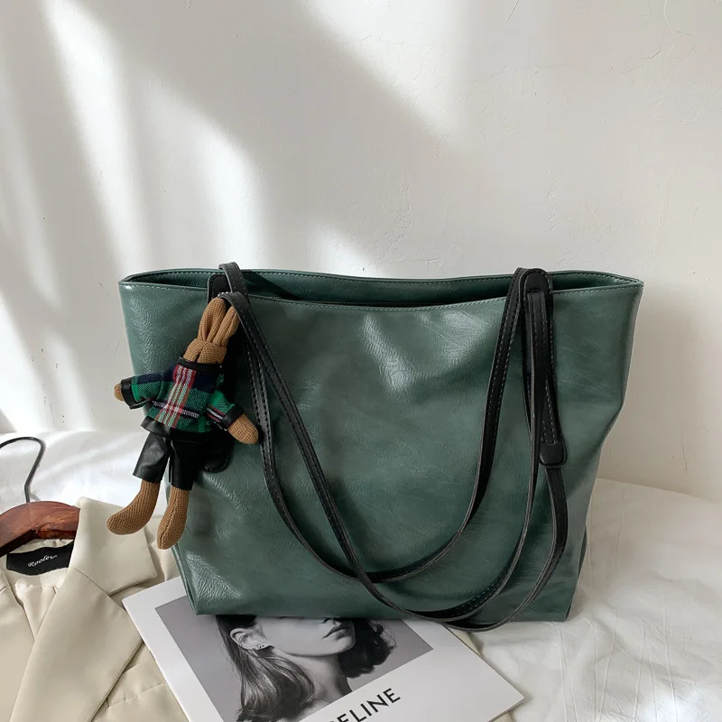 

Female Bag Versatile Texture Large Capacity Fashion Shoulder Bag Western Style Tote Bag Handbags Women Bags Designer