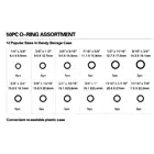 50 шт. комплект резиновых уплотнительных колец для обсуждения, водопроводная труба, уплотнительное уплотнение раковины