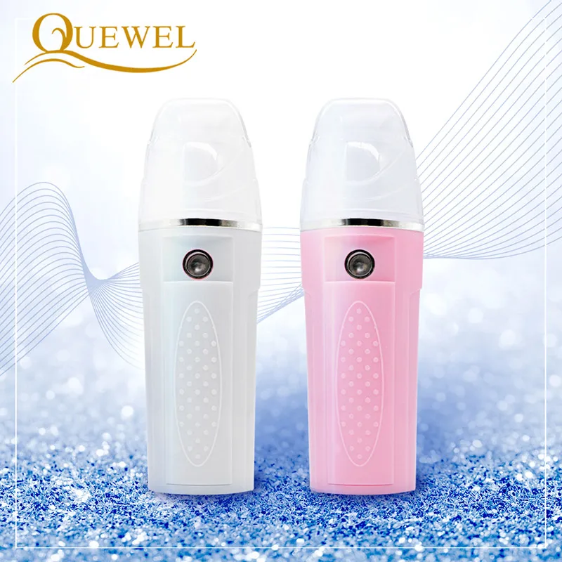 Устройство для распыления лица Quewel портативный аппарат паровой бани с зарядкой