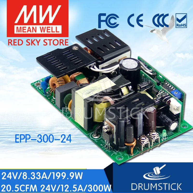

friendly MEAN WELL 12Pack EPP-300-24 24V 12.5A meanwell EPP-300 24V 300W Single Output with PFC Function