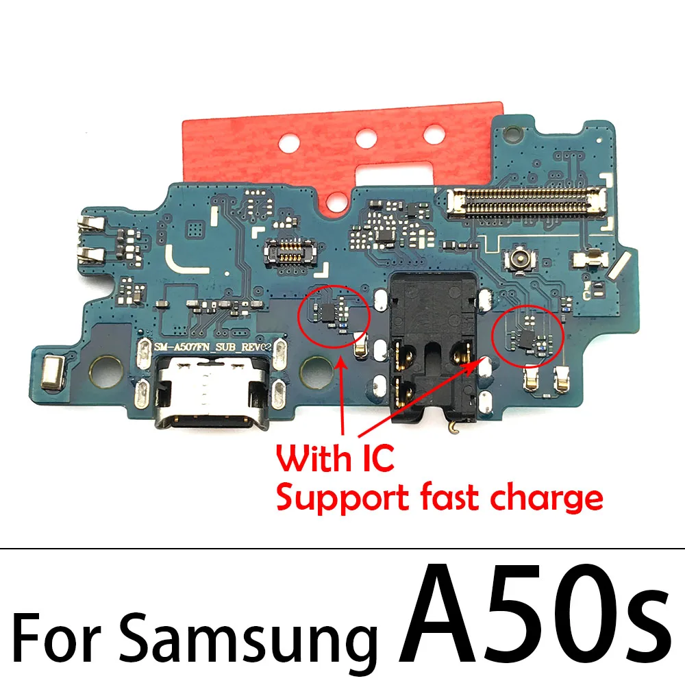 USB Charger Port Connector Board Flex Cable For Samsung A80 A70 A60 A50 A40 A30 A20 A10 A202F A7 A9 2018 A750 A920 A10s A20s | Мобильные