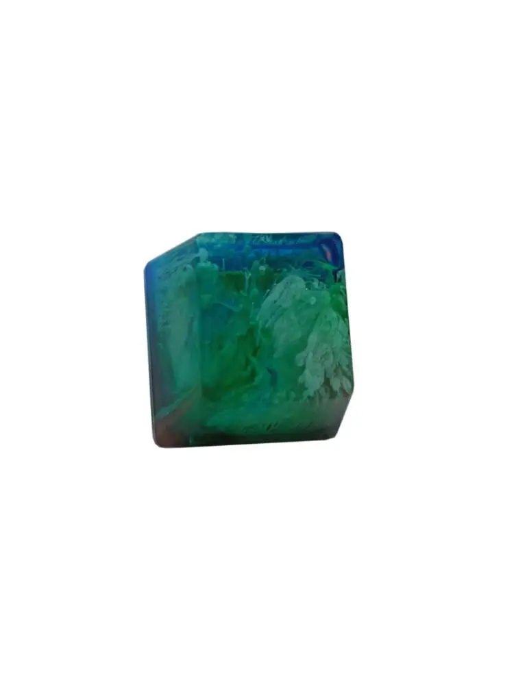 Ручной работы заказной OEM R4 профиль смолы Keycap клавиатура RGB полупрозрачный