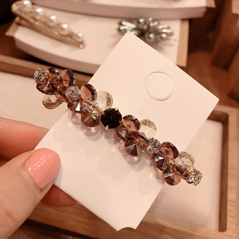 Женские элегантные модные стразы весенний головной убор с кристаллами милые