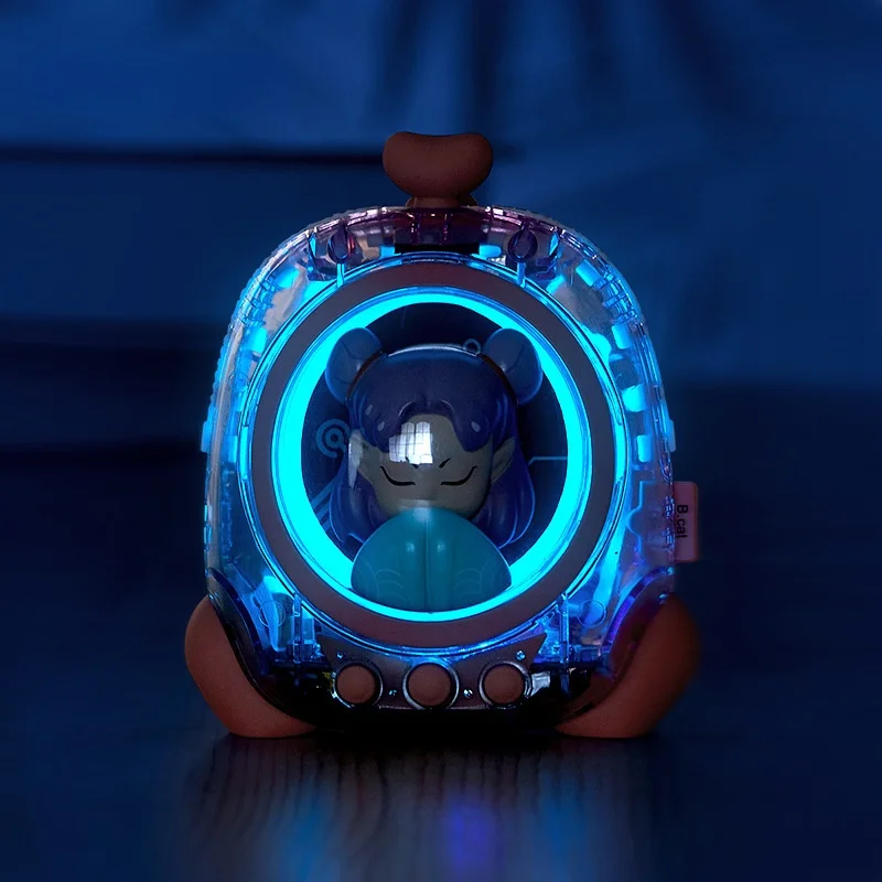 Космос Рюкзак милый Bluetooth динамик s портативный беспроводной BT 5 0 LED приложение
