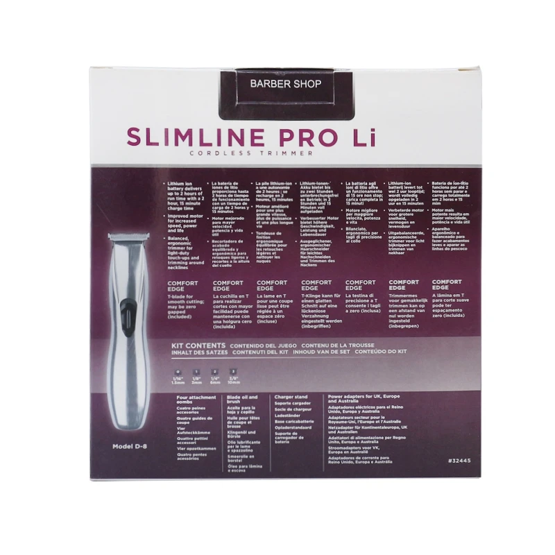 

Professional Electric Hair Clipper Newly Design Cutting Machine For Men Hair Trimmer Cutting Machine 110-240V Us Plug